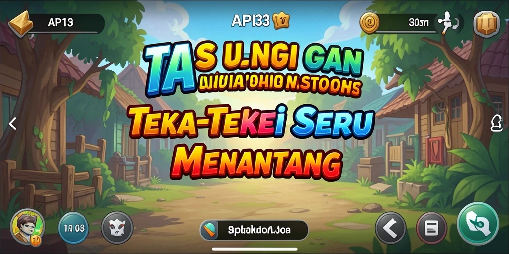 Screenshot utama API33 menampilkan gameplay Puzzle yang menantang dan menarik.