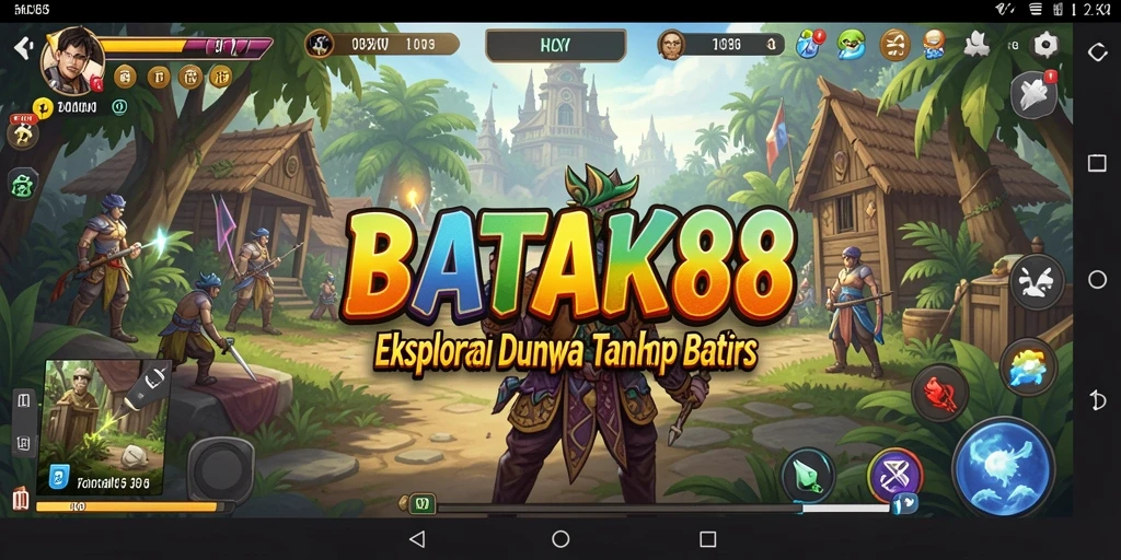 Tangkapan layar dari gameplay Open World yang menarik di BATIK88.