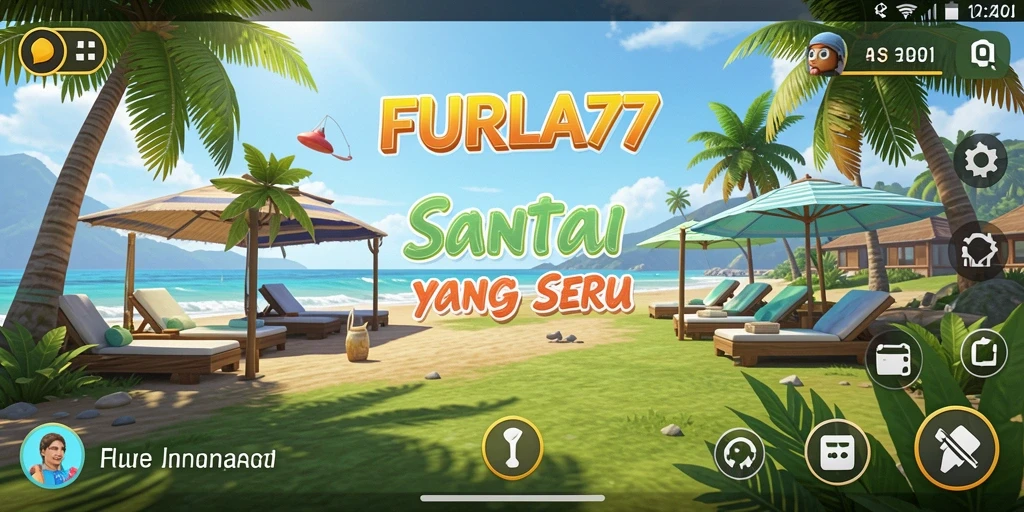 Tampilan menarik dalam gameplay FURLA77 yang seru dan santai.