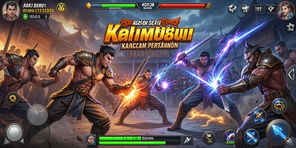 Screenshot utama dari gameplay seru KOIN138 yang penuh aksi.