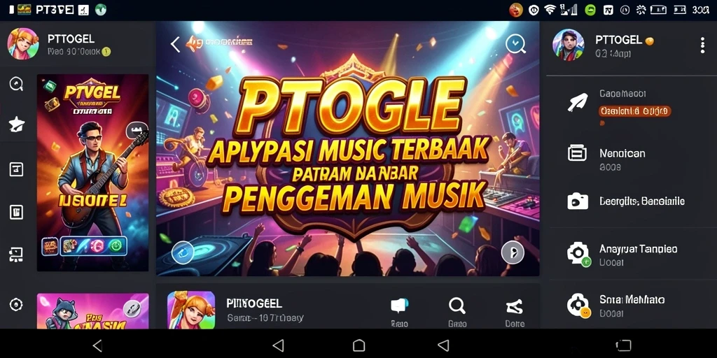 Tampilan gameplay PTTOGEL yang interaktif dan penuh warna.