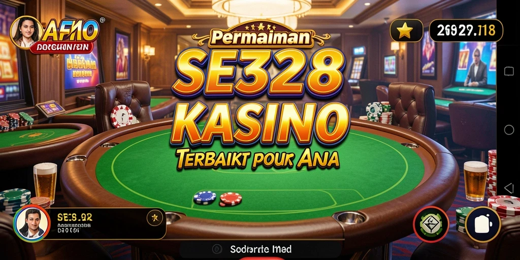 Screenshot SE328 menampilkan gameplay Kasino yang seru dan menarik.