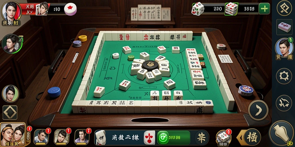 Tampilan gameplay seru dari permainan Mahjong XR88 yang mengasyikkan.